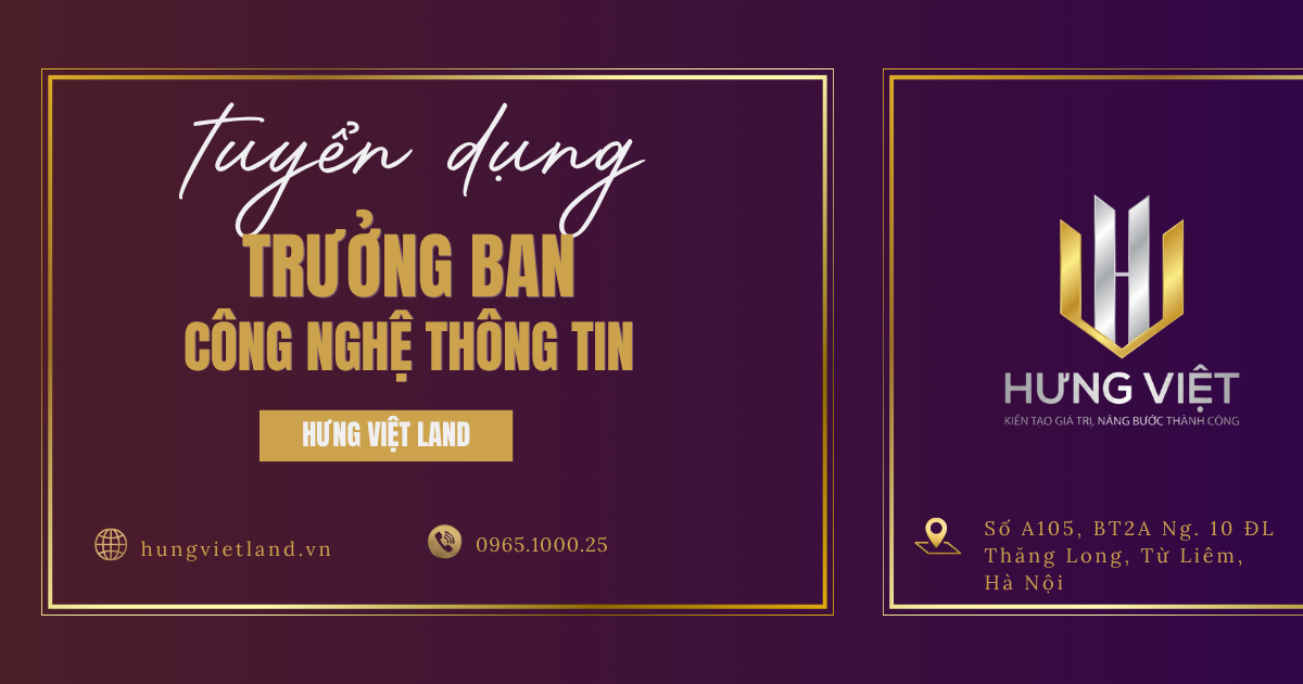 trưởng ban công nghệ thông tin