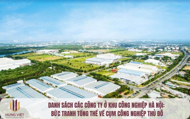 DANH SÁCH CÁC CÔNG TY Ở KHU CÔNG NGHIỆP HÀ NỘI
