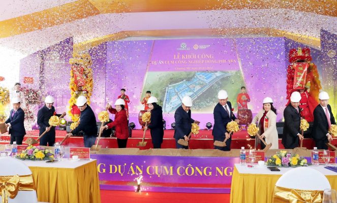 Lễ Khánh Thành Cụm Công Nghiệp Đông Phú Yên