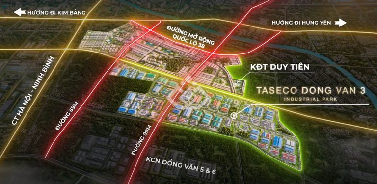 Vì sao KCN Taseco Đồng Văn 3 hút nhà đầu tư hơn các KCN khác tại Hà Nam