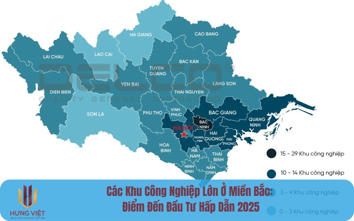 Các Khu Công Nghiệp Mới Ở Miền Bắc