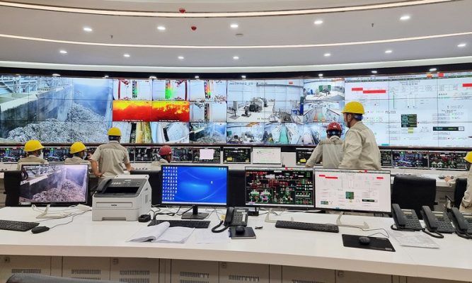 Toàn cảnh nhà máy.