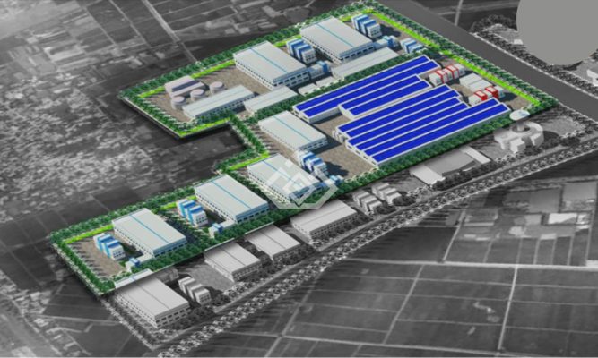 Toàn cảnh cụm công nghiệp Kim Động với quy hoạch hiện đại