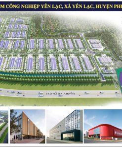 mặt bằng cụm công nghiệp Yên Lạc