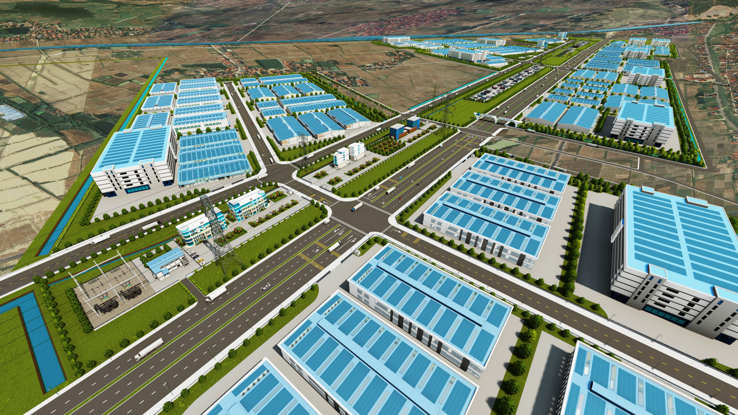 Kho xưởng cho thuê – Hà Nội kết nối vành đai, cao tốc và logistics thuận tiện