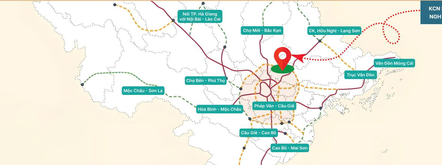 a map with a location pin