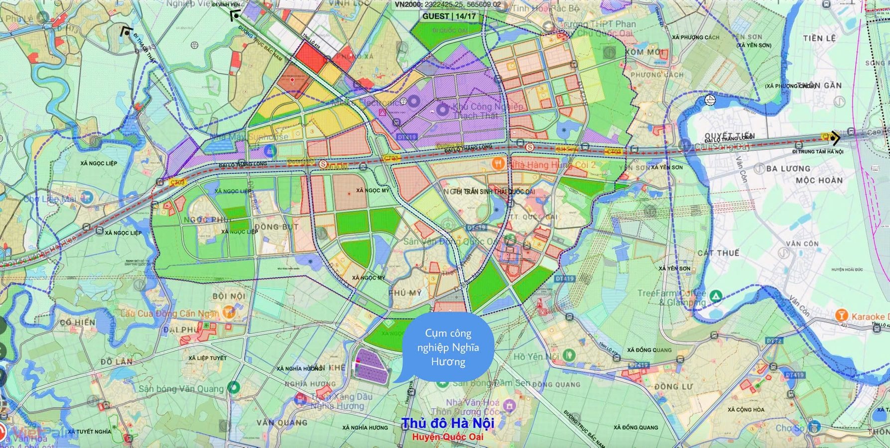 Cụm công nghiệp Nghĩa Hương Quốc Oai Hà Nội