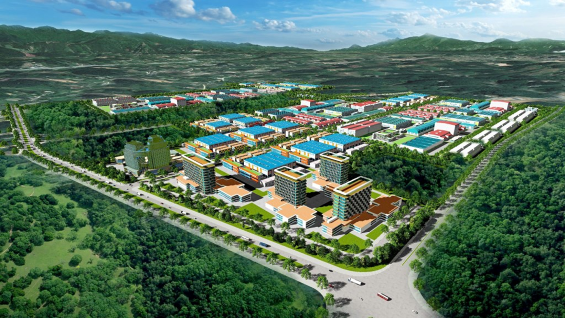 Mô phỏng khu công nghiệp