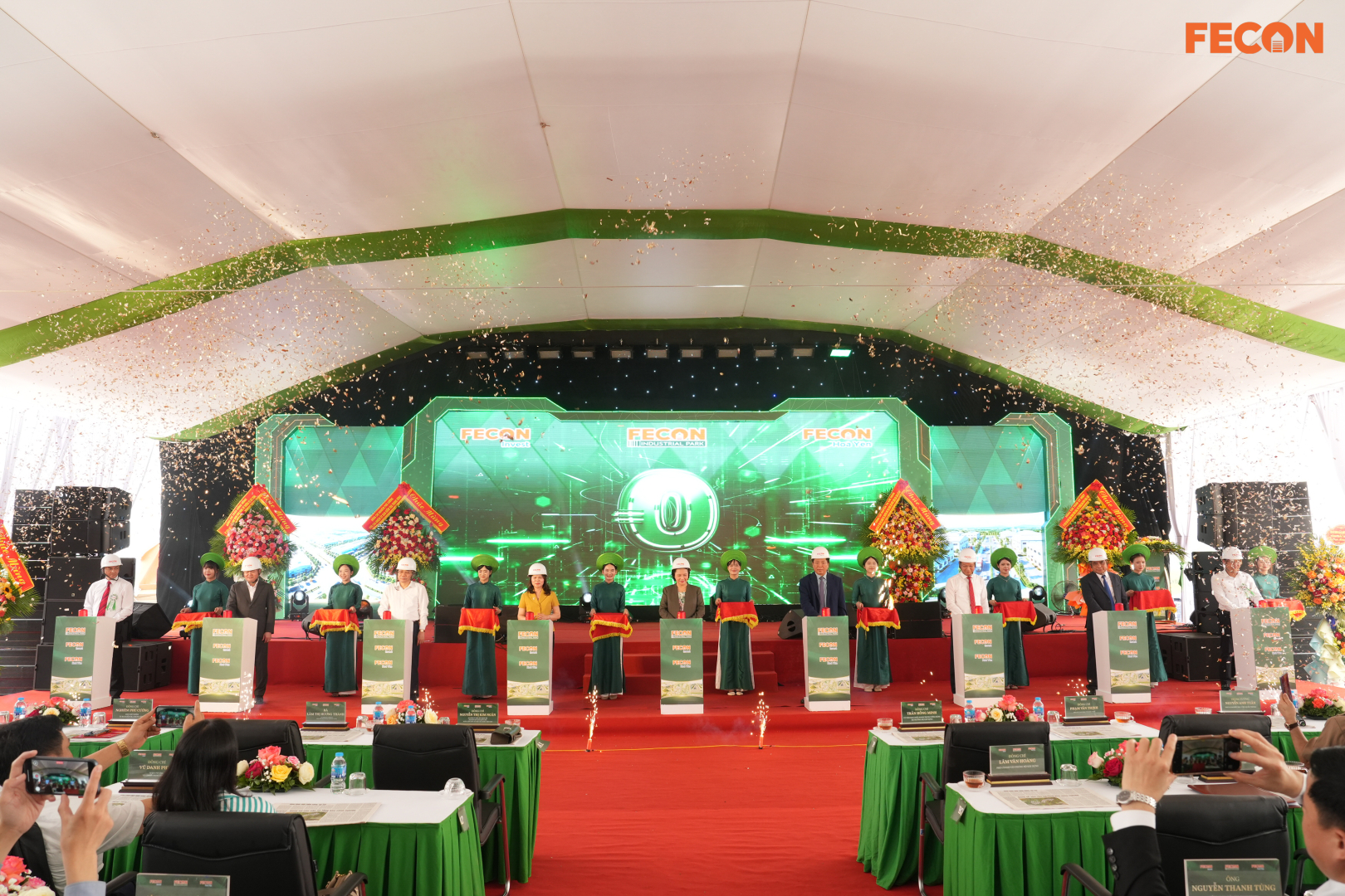 KHỞI CÔNG KHU CÔNG NGHIỆP FECON