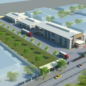 Khu Công nghiệp Bắc Thường Tín mô phỏng