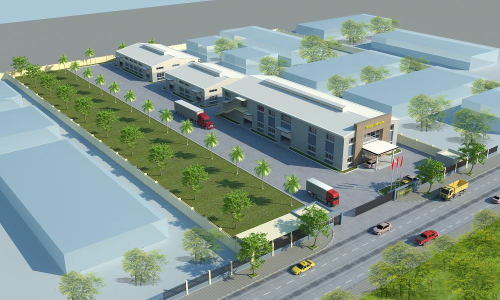 Khu Công nghiệp Bắc Thường Tín mô phỏng