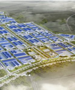 Mô phỏng Cụm công nghiệp làng nghề Hiền Giang