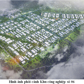 Ảnh phối cảnh Khu công nghiệp số 06