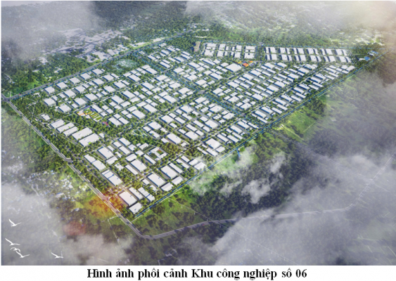 Ảnh phối cảnh Khu công nghiệp số 06