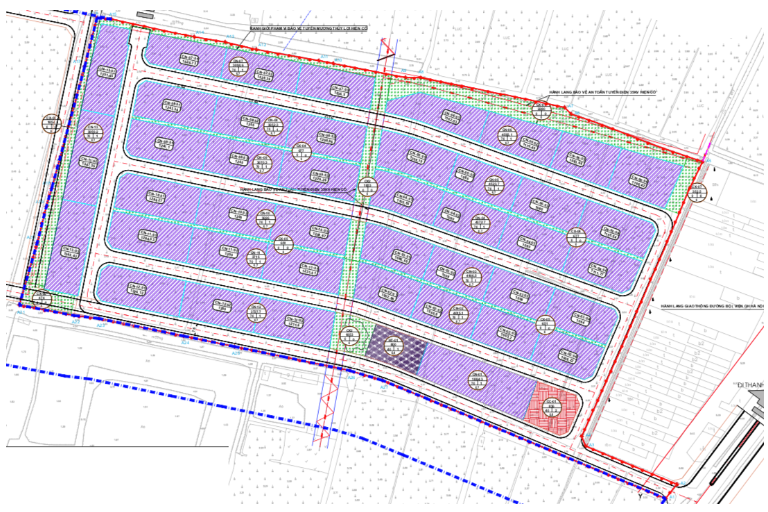 Mặt bằng ccn Xà Cầu