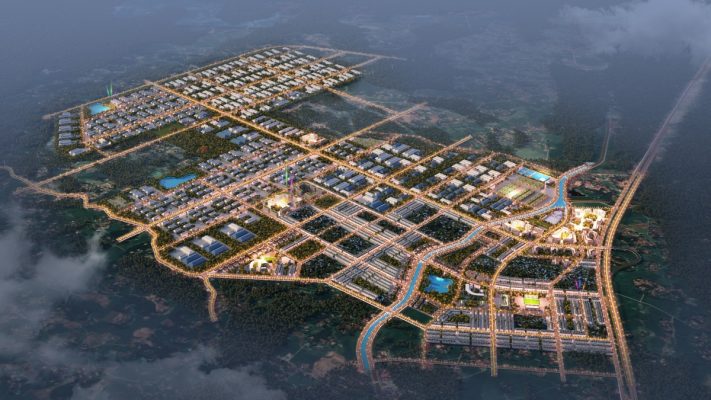 Mô phỏng khu công nghiệp Phú Bình