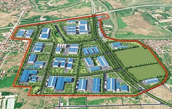 Mô phỏng khu công nghiệp Phúc Yên