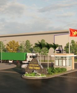 Phối cảnh Cụm công nghiệp Tân Thịnh Ninh Bình