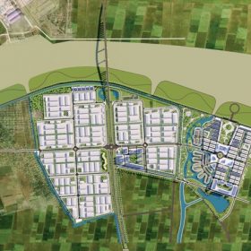 Phối cảnh Khu công nghiệp Hải Long Hưng Yên