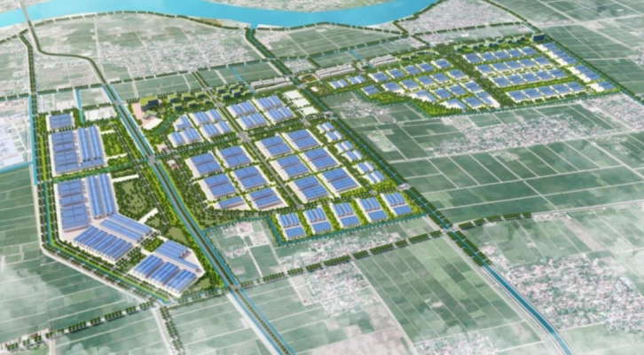 Phối cảnh Khu công nghiệp Tam Điệp 2