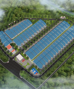 Phối cảnh cụm công nghiệp Nghĩa Hương