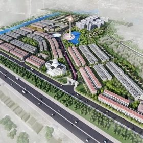 Phối cảnh dự án khu công nghiệp Yên Bình