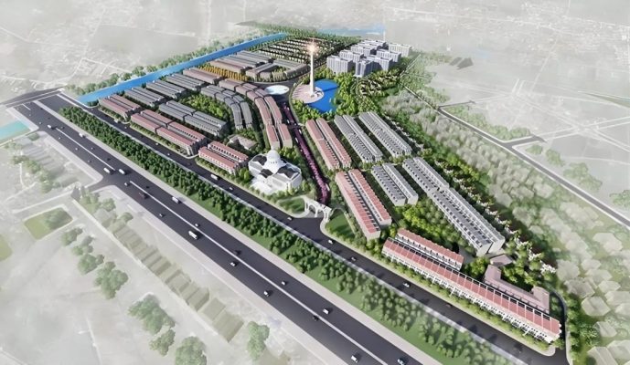 Phối cảnh dự án khu công nghiệp Yên Bình