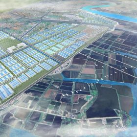 Phối cảnh khu công nghiệp Tiên Lãng 1