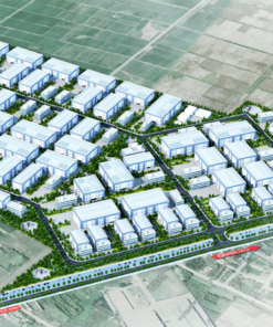 Phối cảnh tổng thể Cụm công nghiệp Tân Thịnh Ninh Bình