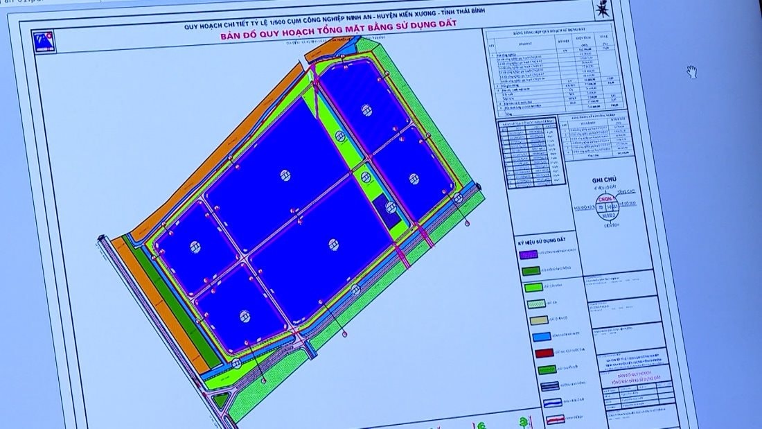 Quy hoạch cụm công nghiệp Ninh An.