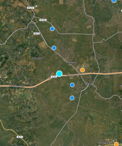 Map khu vực