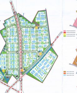 Sơ đồ không gian, kiến trúc và cảnh quan KCN Văn Nhuệ