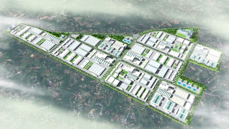 Mô phỏng Cụm công nghiệp Minh Khai
