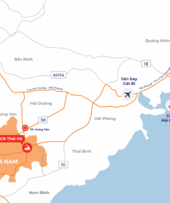 Vị trí KCN Thái Hà