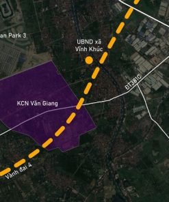 Vị trí Khu công nghiệp Văn Giang