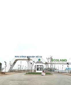 cổng dự án Khu công nghiệp Số 3