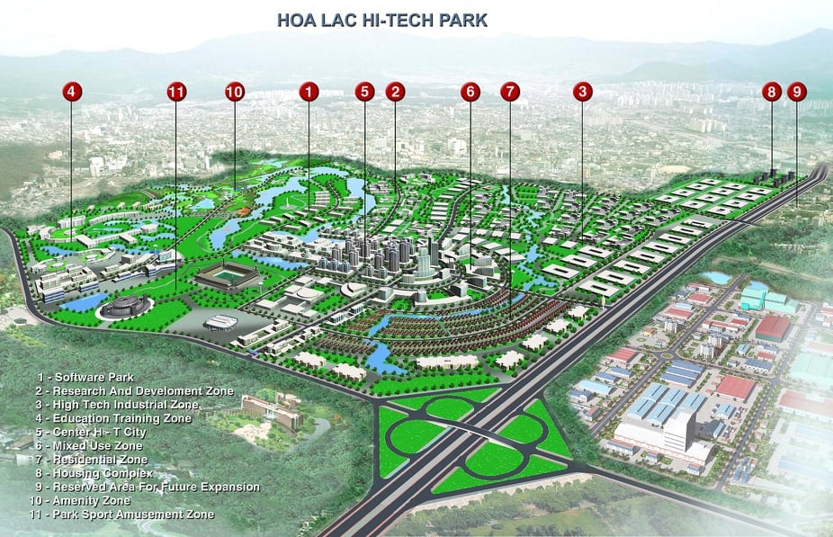 lựa chọn khu công nghệ cao