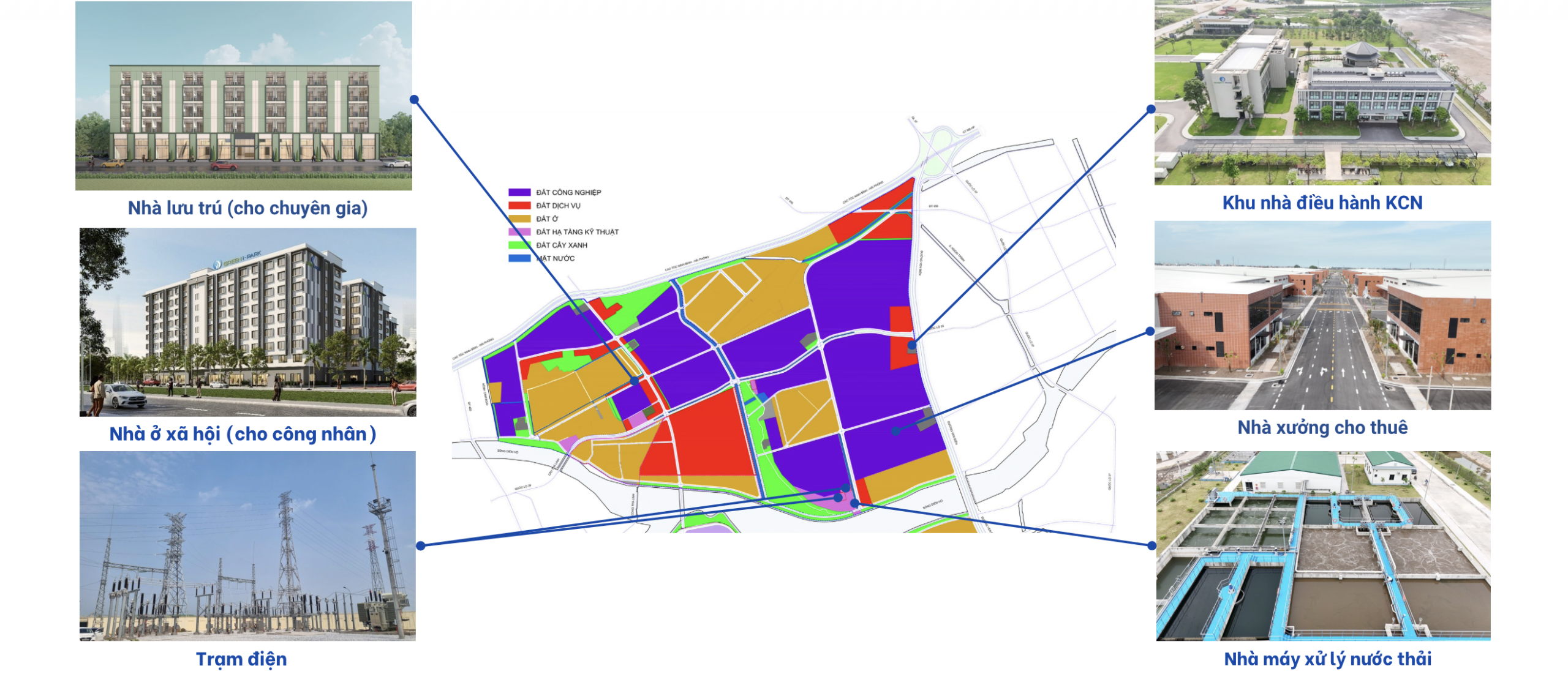 layout khu công nghiệp LIÊN HÀ THÁI