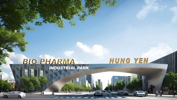 minh hoạ Khu công nghiệp Dược – Sinh học