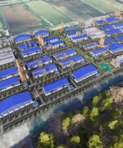 phối cảnh cụm công nghiệp làng nghề thạch xá (minh hoạ)