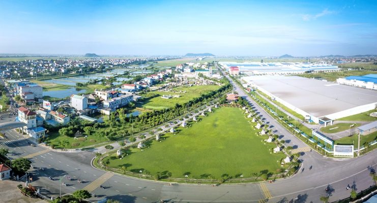 toàn cảnh khu công nghiệp bảo mình mở rộng