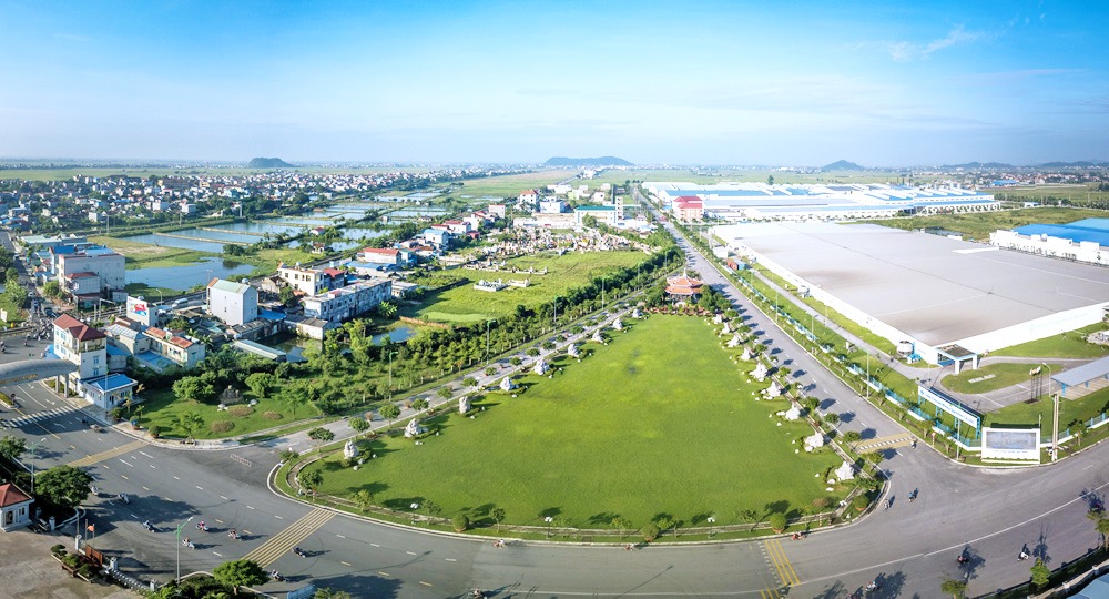 toàn cảnh khu công nghiệp bảo mình mở rộng