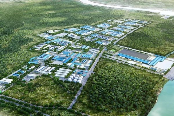Mô phỏng cụm công nghiệp Minh Khai