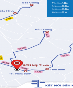 vị trí địa lý khu công nghiệp Mỹ Thuận