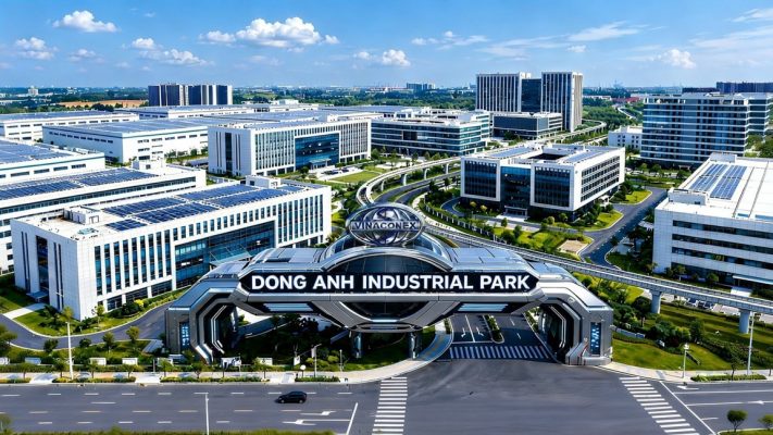 Ảnh minh họa phối cảnh 3D Khu Công nghiệp Đông Anh