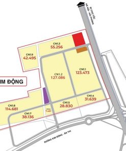 Bản đồ quy hoạch sử dụng đất cụm công nghiệp Kim Động Hưng Yên