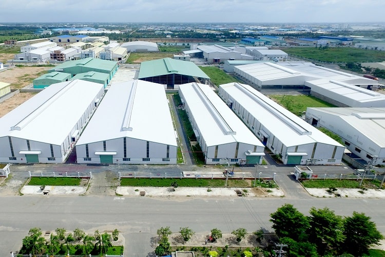 Cụm công nghiệp Đa Lộc Hưng Yên minh hoạ