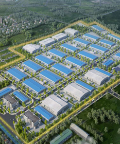Cụm công nghiệp Khoái Châu Hưng Yên minh hoạ