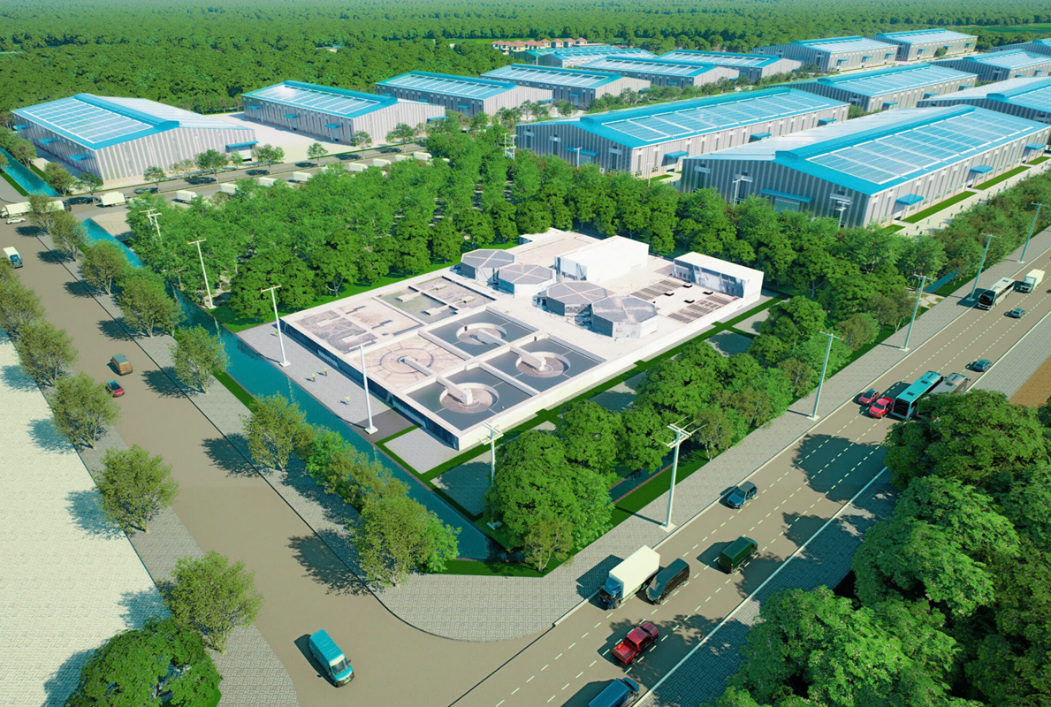 Hệ thống cơ sở hạ tầng Cụm công nghiệp FECON IP Hiệp Hòa Bắc Ninh