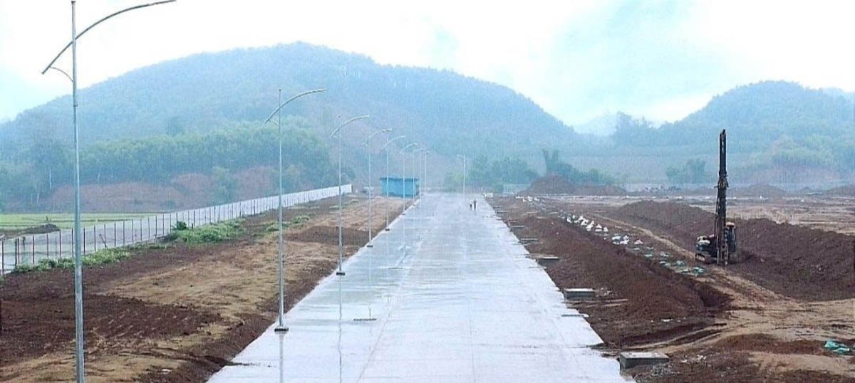 Hệ thống giao thông nội bộ Cụm Công nghiệp Tân Dương